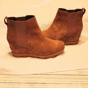 Sorel Brown Ankle Boots